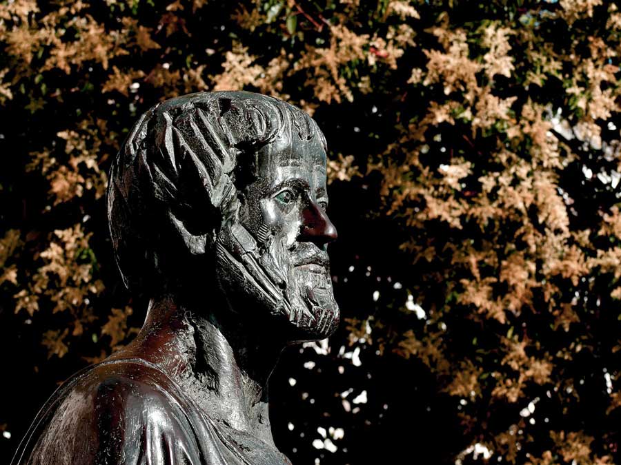 bust of Aristotle